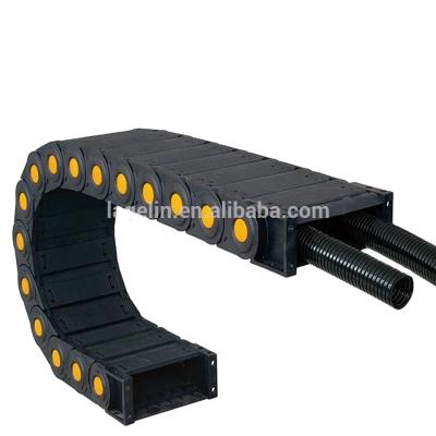 China Construction works Industrial Plastic Wire Carrier CNC Cable Drag Reinforced Chain Carrier Manufacturer for sale