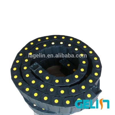 China High Speed CNC Textile Machinery CNC Cable Chain Flexible Plastic Electrical Hose Made In China Bridge Type Cable Wire Tracks Drag Chains for sale