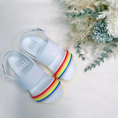 China New soft bottom children's beach children's crystal jelly sandals princess shoes Insulative shoes for sale
