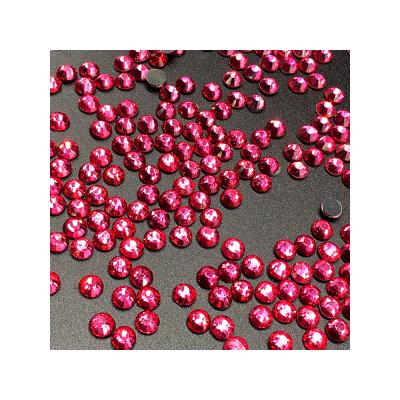 China Flatback High Quality Loose Rhinestones Wholesale Hot Fix Dmc Crystal Rhinestone Hot Fix for sale