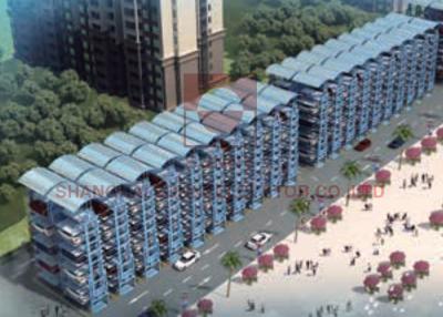 China Auto Parking Rotary 7.5kw High Speed Elevator Rotary Type Mechanical Parking Equipment for sale