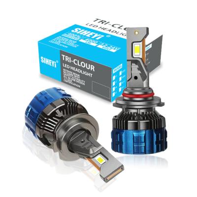 China High Brightness Stable Switching Light C6 H11 H4 H7 Auto Led Headlight 50Wnew Liquid Cooling Tube Led Car Headlightturbo Fanx7 Led Headlight for sale