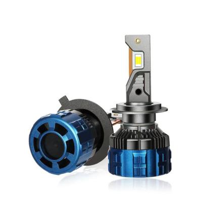 China High Brightness High Power Small Size Led Headlights Canbusheat Pipe Vacuum Technology H4High Speed Led Headlight Cooling Fanh4 Led Headlights for sale