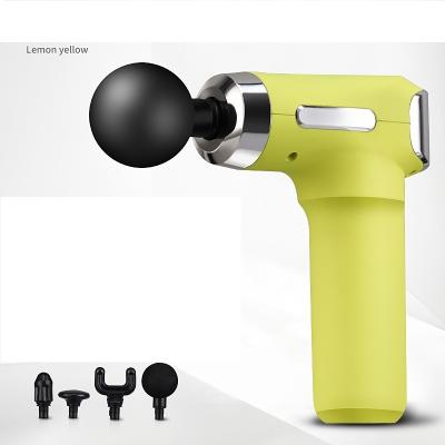 China High quality handheld operated fascial gun massager portable cordless muscle vibration body sport powerful massagers for sale