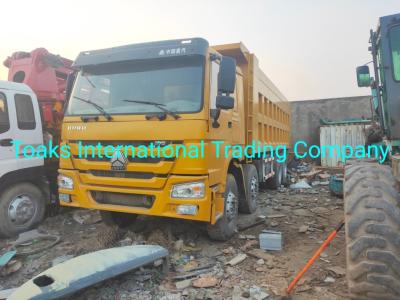 China HOWO 8×4 Second Hand Dump Truck Good Condition Euro 3 Emission Standard for sale