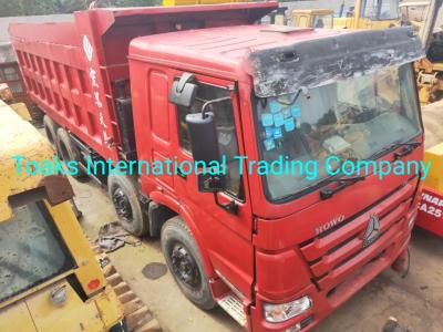 China Manual Transmission Used Dump Truck 8 Times 6 Times Good Condition for sale