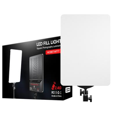 China Universal Flat Light Beauty Light 19 Inch LED Anchor Living Light Net Red Square Light Photography for sale