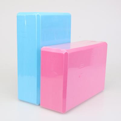 China Custom Foam Yoga Luxury Hot Selling Pink Block With LOGO Top Quality for sale