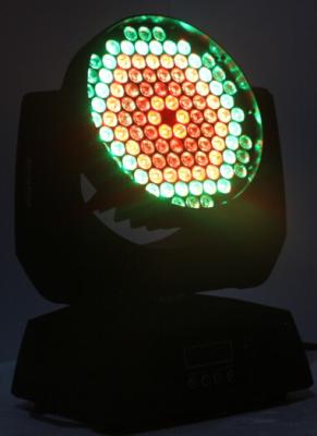 China RGBW 108pcs x3w 15 channels led wash lights , moving head stage lights for sale