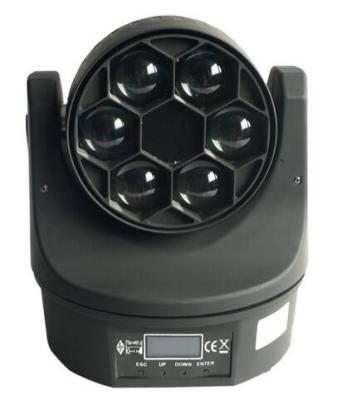 China Led Wash Moving Head 11/14 CH 6 pcs x 15W with mini wash moving head for sale