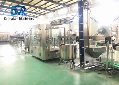 China 2000bph 3.1kw Hot Liquid Filling Machine For Fruit Juice 8 Filling Heads for sale