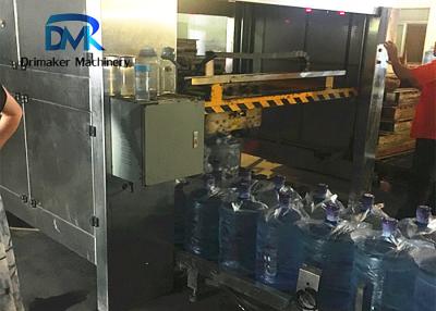 China 5 Gallon Automatic Palletizer Machine 3 Layers 1200bph Plc Control Stacker Crane for sale