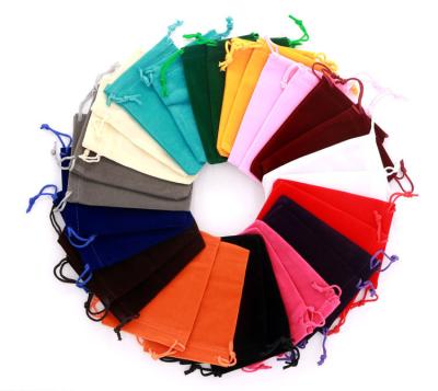 China FASHIONABLE Wholesale Custom Logo Jewelry Drawstring Pouch Gift Drawstring Bag for sale