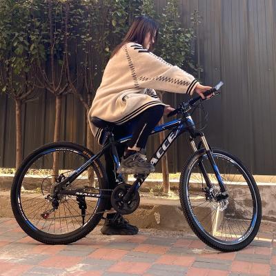 China Top Sale XC-Cross Country DM-BMX Kar Arabasi High Carbon Steel Luxury Bicycle For Adult 21 Tire Fat Speed Offroad Black Mountain Bike for sale