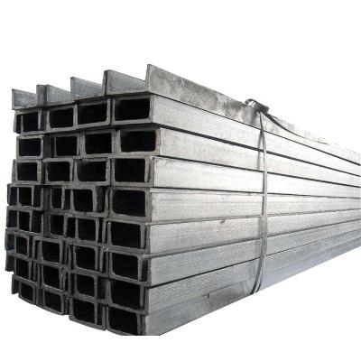 China Constrction Building Steel Hot Rolled Structural Steel Profiles C Channel 50*37mm for sale