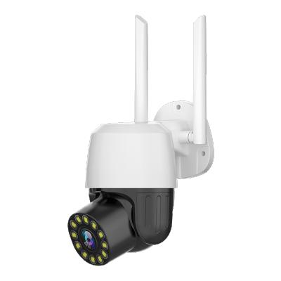 China NIGHT VISION Wireless Night Vision 1080P PTZ Speed Dome CCTV Surveillance IP Auto Tracking Video Camera Colorful Outdoor Dual Camera Lens for sale