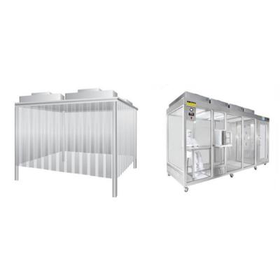 China Construction works China Cleanroom Laminar Flow Capsule Clean Room Dust Proof Modular Booth for sale