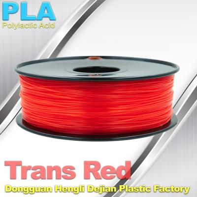 China Non-toxic Colorful 1.75mm PLA Filament For 3D Printer Material Small Shrinkage for sale