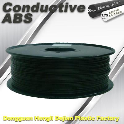 China Good Performance Of Electroplating ABS Conductive 3D Printer Filament 1kg / Spool Conductive Filament for sale