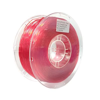 China PINRUI TPU Filament 1.75mm/2.85mm for FDM 3D Printing 1KG/3KG/5KG/10KG OEM/ODM Plastic Products for sale