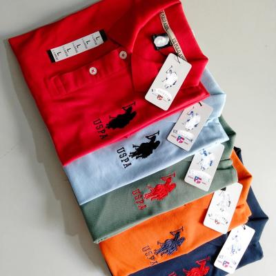 China QUICK DRY Customized Brand Cotton Golf Short Sleeve Men's Fashionable OEM Clothing Casual Labels Polo Shirts Outfit for sale
