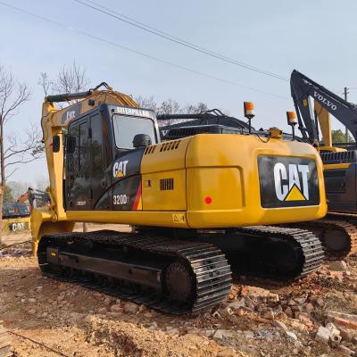 中国 中古 質の高い 20トンの 中型 掘削機 Cat 320D クローラー 掘削機 Cat320D 建設機械 販売のため