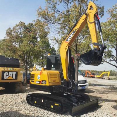 中国 中古 クローラー掘削機 0.28m3 バケット容量 SANY SY60 小型 販売のため