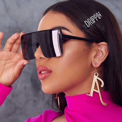 China Eyewear Trade 2020 New Custom Oversized Red Glass Fashion Luxury Round Sunglasses for sale