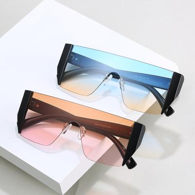 China 2020 Newest Eyewear Fashion Merchant Sunglasses Glasses Frames Men's Rimless Sunglasses for sale