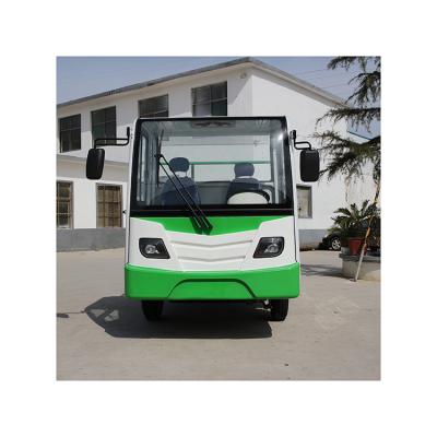 China Construction Material Shops Loader Truck With Electric Waste Bin Carrier Premium Trash Truck for sale