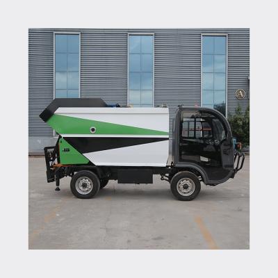 China New Sweep-Body Repair Shops Garbage Machinery Garbage Vehicle Rear Loader Electric Waste Collector Truck Garbage Truck for sale