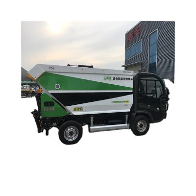 China Hot Selling Electric Machinery Repair Shops 3.5lhigh Capacity Rear Loader Small Waste Truck for sale