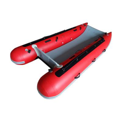 China PVC Catamaran Fishing Boat CE PVC Fishing 2 Person Inflatable Speed Boat Catamaran Boat Inflate Catamaran for sale