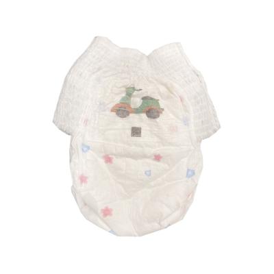 China China Factory Supply Cheapest Wholesale B-Grade Baby Panty Low MOQ Printed Large Printed Diaper Pull Up Diapers for sale