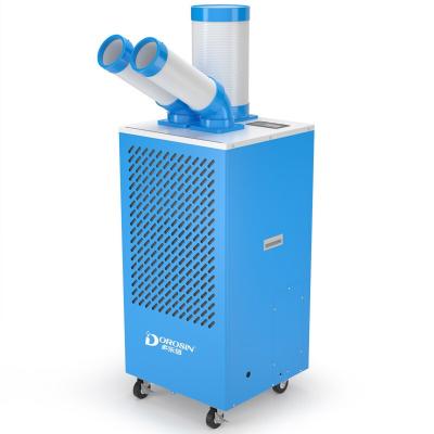 China Outdoor Industrial Spot Cooling 1.5 Ton Mobile Portable Air Conditioner 16000 Btu USA Canada Hot Selling Treatment for sale