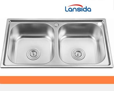 China Without Double Faucet Durable Kitchen Sink 7843 for sale