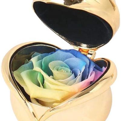 China Beautiful Colorful Handmade Preserved Flower Rose, Never Withered Roses, Eternal Rose For Love Ones, Gift For Valentine's Day for sale