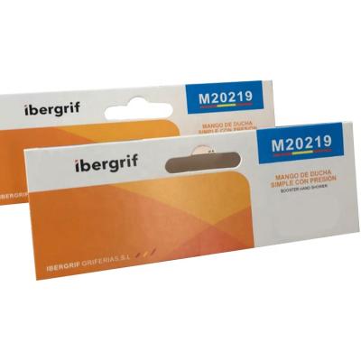 China Custom Size Plastic Bag Header Card Label Topper With Header Card Hanger Folded Label Paper Printing for sale
