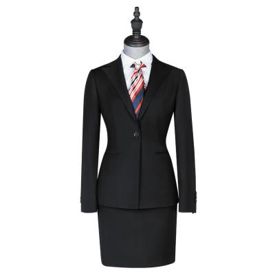 China Trajes de negocios de mujer de talla grande con cuello en V en venta