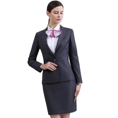 China Trajes de mujer de diseño personalizado estilo de negocios Arket Blazer para primavera y otoño en venta