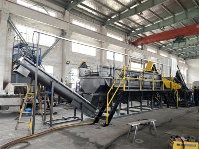 China O PE PP desperdiça a linha de lavagem da máquina da produção do filme à venda