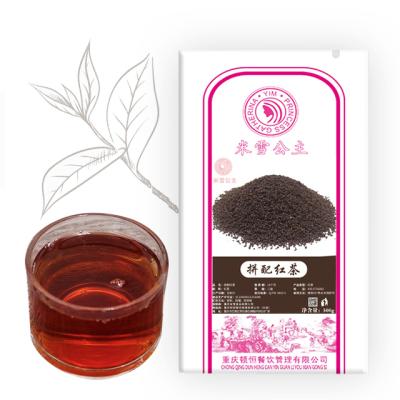 China Tea Drinks Advanced Mixed Black Tea 500g Raw Material For Taiwan Milk Pearl Bubble Tea Chinese Red Tea for sale
