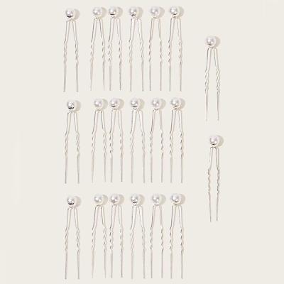 China Marry the & High Quality Party 20 Pieces / Set Wedding Hair Pin Handmade Bridal Hair Accessories for sale