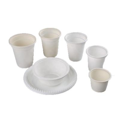 China Logo White Paper Tea Cups Custom Made Disposable Biodegradable Eco Friendly Biodegradable Stocked Eco Friendly Disposable for sale