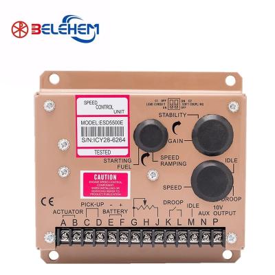 China Diesel Generator Parts Speed Controller Governor ESD5500E Speed Control Box 200*150*80mm for sale