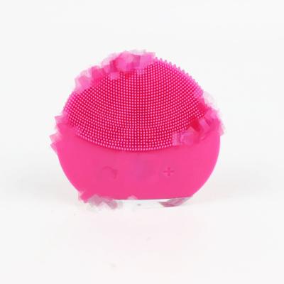 China Pore Remover Electric Facial Massager Brush Silicone Deep Cleansing Facial Cleansing Brush For Clean Pore for sale