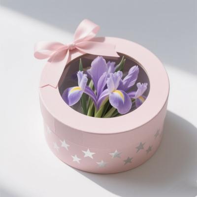 중국 실린더 맞춤 색상 꽃 상자 포장 재료 맞춤 인쇄 판매용