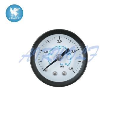Cina General Pressure gauge 1/8 Roundness Range 0-4Mpa Black GS-40 Manometer in vendita