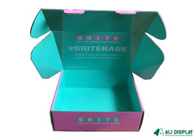 China CMYK PSD Corrugated Gift Box 5cm Small Foldable Gift Boxes for sale