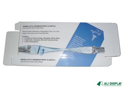 China Impresión de la caja de empaquetado cosmética de papel de la botella de las cajas 350gsm de 10ml CMYK en venta